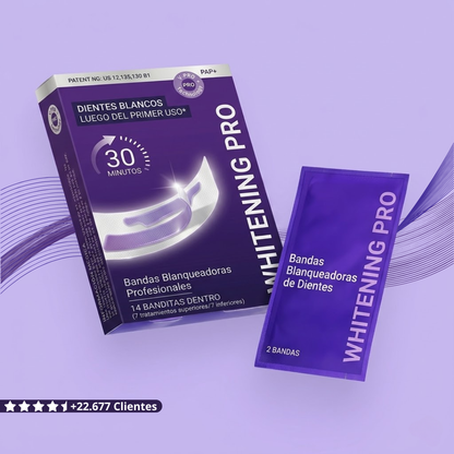 Bandas blanqueadoras Whitening Pro™